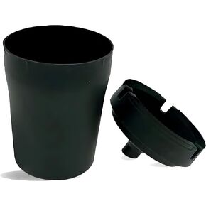 Large JUMBO Car Smokeless Ashtray with Lid – Fits SUV and Truck Cup Holders – Durable Plastic, Smoke-Reducing Design – Portable, Easy to Clean – Ideal for Larger Vehicles in Saudi Arabia