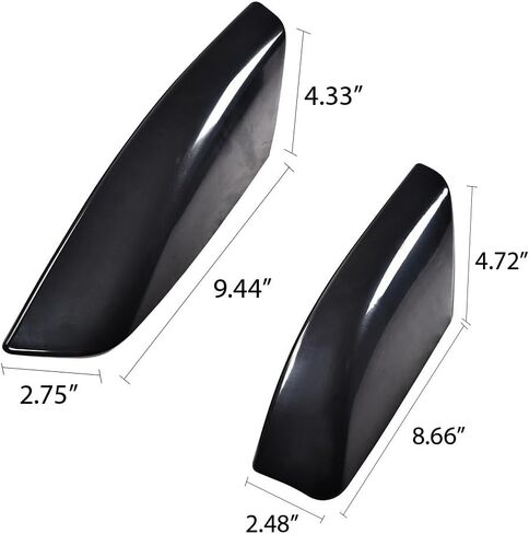 G-Plus Roof Rack Rack Cover Cover Cape Cap متوافق مع Toyota 4Runner N210 2003 2004 2005 2006 2007 2008 2009 4 PCS Black in Kuwait