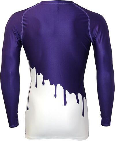 Matman USA The Drip Unisex MMA Wrestling Long Sleeve Rash Guard Compression Shirt in Saudi Arabia