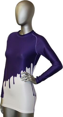 Matman USA The Drip Unisex MMA Wrestling Long Sleeve Rash Guard Compression Shirt in Saudi Arabia