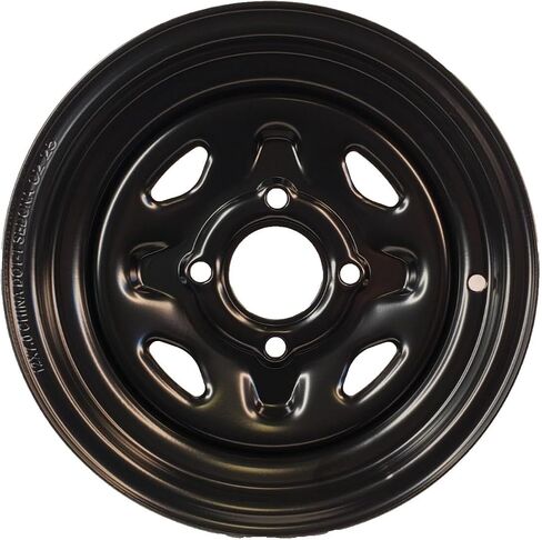 Sedona Steel 12x7 4/110 5+2 BLK Front in Kuwait