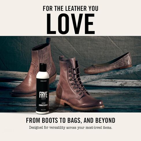 Frye Leather Complementer-رعاية جلدية غير سامة مصنوعة في الولايات المتحدة | يعيد وتخليص الجلود - الأحذية ، والأحذية ، والسترات ، وحقائب اليد ، والمحافظ والمزيد in Saudi Arabia