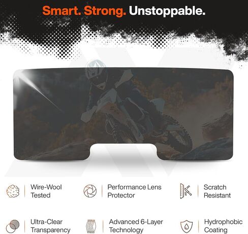 50mm SmartFilm Universal Fitment Scratch Resistant Performance Lens Protector - Pack of 3 in Saudi Arabia