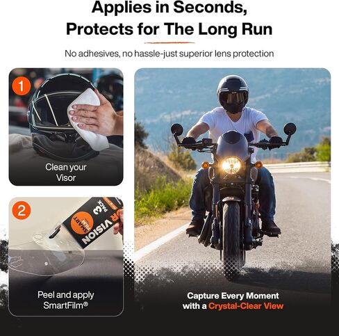 50mm SmartFilm Universal Fitment Scratch Resistant Performance Lens Protector - Pack of 3 in Saudi Arabia