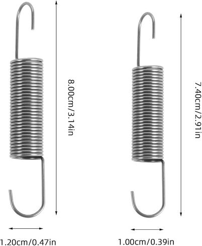 VOSAREA Throttle Return Tension Spring Go Carts Carburetor Return Spring Kit Spring Kart Pedal Assembly Car Tire Pedal Live Axle Kit for Go Kart Golden Spring Steel in Saudi Arabia