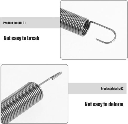 VOSAREA Throttle Return Tension Spring Go Carts Carburetor Return Spring Kit Spring Kart Pedal Assembly Car Tire Pedal Live Axle Kit for Go Kart Golden Spring Steel in Saudi Arabia