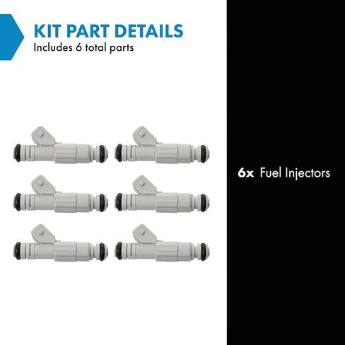TRQ Fuel Injectors Fits 1996-2000 Toyota 4Runner 1996-1998 T100 1995-2000 Tacoma in Saudi Arabia