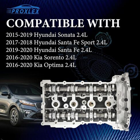 G4KJ مجموعة أسطوانة جديدة متوافقة مع Hyundai Sonata Santa Fe/Santa Fe Sport Kia Optima Sorento 2.4L 2015-2020 استبدال# 22100-2ggb5 in Kuwait