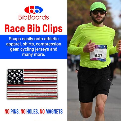 مشابك الحدث المعدنية "Will Run for Beer" من BibBoards | مشابك مريلة بقفل أمان من bibSNAPS، تقضي على دبابيس الأمان، ومشابك الأحداث المعدنية، واستبدال دبابيس الملابس، لتأمين رقم الجري وركوب الدراجات in Kuwait
