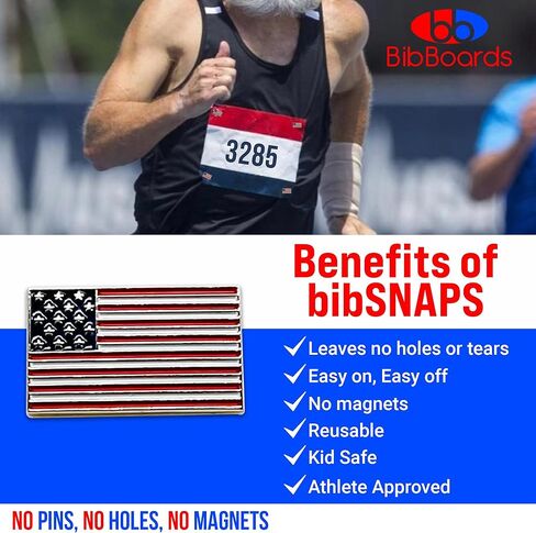 مشابك الحدث المعدنية "Will Run for Beer" من BibBoards | مشابك مريلة بقفل أمان من bibSNAPS، تقضي على دبابيس الأمان، ومشابك الأحداث المعدنية، واستبدال دبابيس الملابس، لتأمين رقم الجري وركوب الدراجات in Kuwait