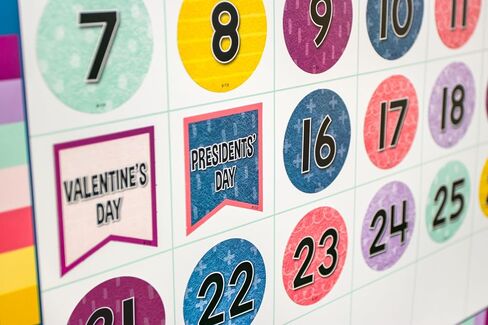 Oh Happy Day Calendar Bulletin Board in Saudi Arabia