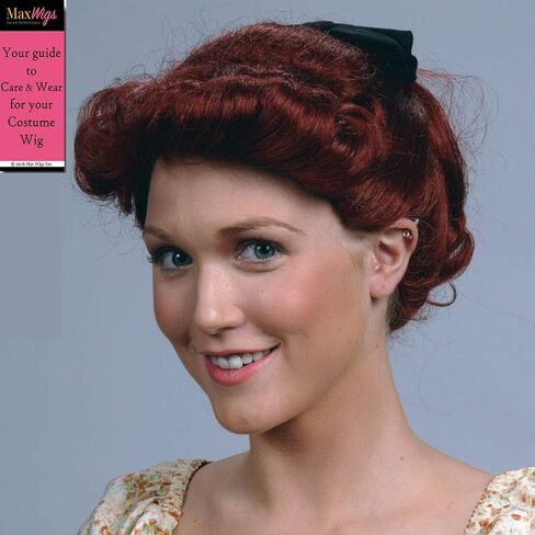Betty Boop Flapper color Black - Enigma Wigs Short Curly Fingerwave Cartoon 1920s Wavy Girl Bundle MaxWigs Costume Wig Care Guide One Size in Saudi Arabia