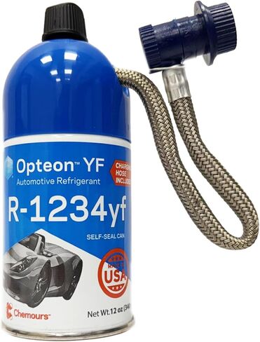 R1234YF التبريد لاستخدام MVAC في حاوية محتملة ذاتية 12 أونصة مع حزمة خرطوم -1 in Kuwait