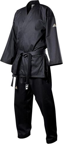 Adidas Open Style Martial Arts Uniform - Black - Size 7 in Saudi Arabia