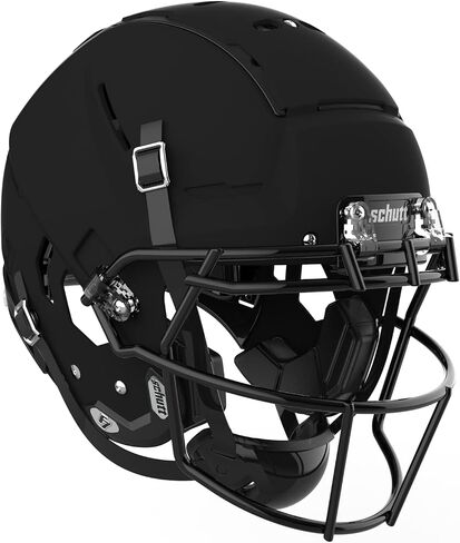 خوذة كرة القدم الجماعية Schutt F7 VTD، مرفق قناع الوجه ROPO SW NB VC، كبير، أسود in Saudi Arabia