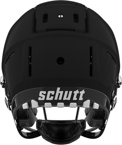 خوذة كرة القدم الجماعية Schutt F7 VTD، مرفق قناع الوجه ROPO SW NB VC، كبير، أسود in Saudi Arabia