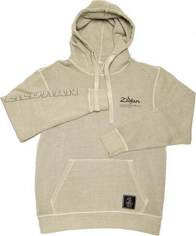Avedis Zildjian Company Standard Zildjian LTD ED Cotton Hoodie PEW LG, Pewter in Saudi Arabia