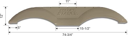 2016-2020 Crossroads RV Fender Skirt (Champagne) in Saudi Arabia