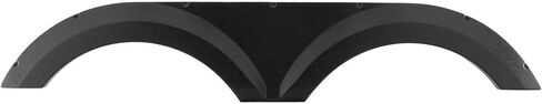 Recpro RV Tandem Fender Skirt | 63 "W × 11 1/2" H (2 تنانير الحاجز ، الأسود) in Saudi Arabia
