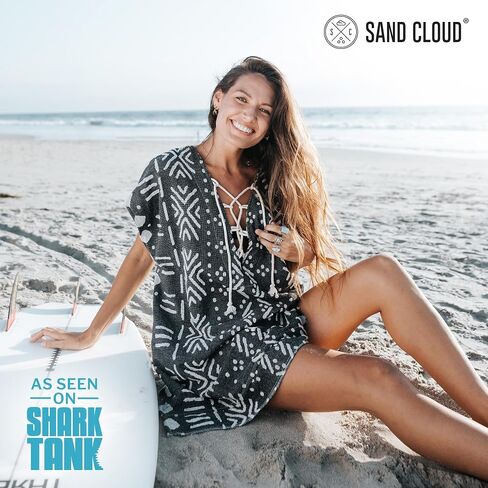 Sand Cloud Beach Cover Up for Women - Bathing Suit & Swimsuit Cover-Up Womens Poncho with Comfortable Fit for Post Swim in Saudi Arabia