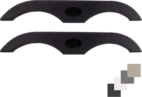 69.5" x 10.75" RV Tandem Fender Skirt | UV Protection | Can Be Painted | Made in The USA (Gray, 2) in Saudi Arabia