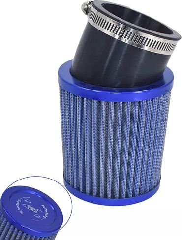 Go Kart 62mm Air Filter Aluminum or Rubber(Blue A) in Saudi Arabia