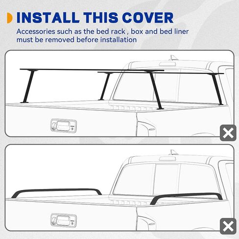 Soft Tri-Fold Truck Bed Tonneau Cover Fit for Dodge Ram 1500 2009-2025 (Incl. Classic & New) 5.7 ft Bed Without Rambox in Saudi Arabia