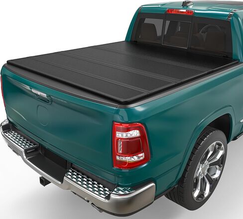 Soft Tri-Fold Truck Bed Tonneau Cover Fit for Dodge Ram 1500 2009-2025 (Incl. Classic & New) 5.7 ft Bed Without Rambox in Saudi Arabia