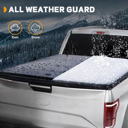 Soft Tri-Fold Truck Bed Tonneau Cover Fit for Dodge Ram 1500 2009-2025 (Incl. Classic & New) 5.7 ft Bed Without Rambox in Saudi Arabia