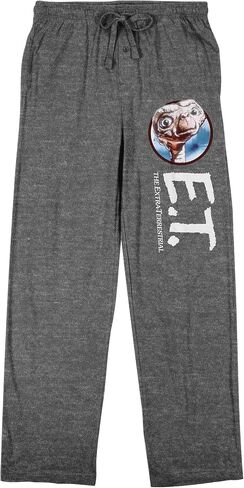 Bioworld E.T. Character Logo Men's Heather Gray Sleep Pajama Pants in Saudi Arabia