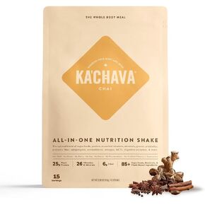 Ka’Chava All-In-One Nutrition Shake Blend, 85+ Superfoods & Nutrients, Meal Replacement, Greens Plant-Based Superfood Powder Protein Drink, Digestive Enzymes & Probiotics, Vegan Dairy Gluten Free, 2lb in Saudi Arabia