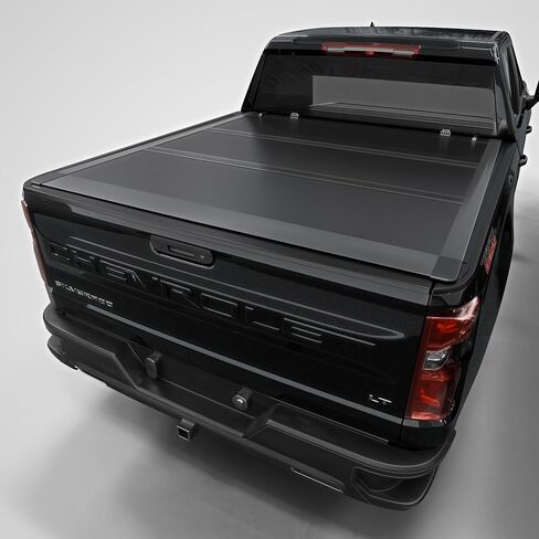 Hard Tri-Fold Truck Bed Tonneau Cover Compatible with 2019-2025 Chevy Silverado/GMC Sierra 5.8ft Bed (69.6") in Saudi Arabia