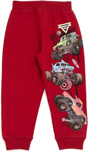 مجموعة Monster Jam T-Shirt و Fleece Jogger Pants مجموعة ليد ليد ليد كيد جرافور ديجر إل تورو لوكو ميغالودون in Saudi Arabia