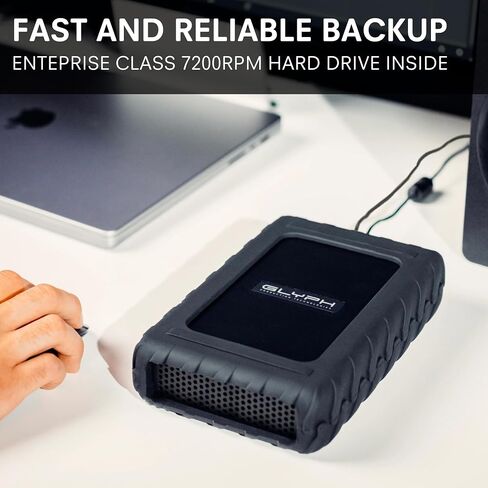 Glyph BlackBox Pro External Hard Drive 7200 RPM, USB-C (3.1,Gen2) (12TB) in Saudi Arabia