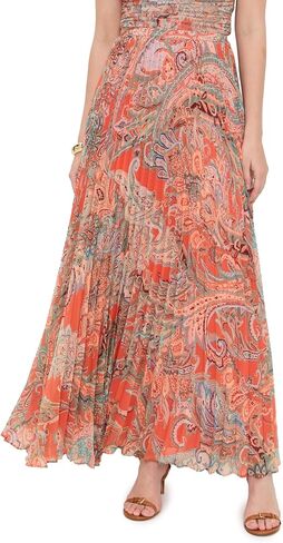 L'AGENCE Women's Torin Pleated Maxi Skirt in Saudi Arabia