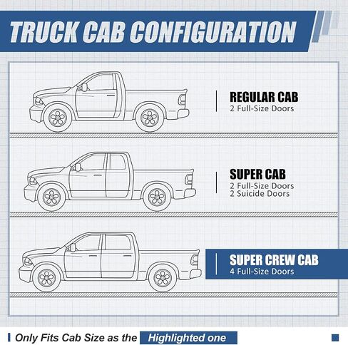 أسرة تلقائية خلفية تحت أداة تخزين الأدوات مقعد شحنة مربع منظم علبة متوافقة مع Chevy Silverado GMC Sierra 1500 2500HD 3500HD CREW CAB Pickup 2007-2019 ، تصميم خفيف الوزن ، أسود لامع in Kuwait