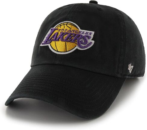 NBA Los Angeles Lakers Clean Up Adjustable Hat, Purple, One Size in Saudi Arabia