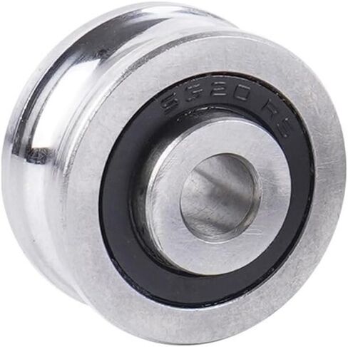 5Set SG10 SG15 SG20 SG25SG66+M4 M5 M6 M8 مسامير برغي تحمل U-Groove دليل محامل بكرة النسيج (SG25 M8X28MM) in Kuwait