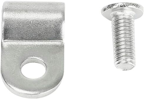 8pcs 3/8" Stainless Steel Brake Line Clamp with Screw Street Rod Truck Dune Buggy in Saudi Arabia