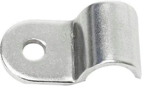 8pcs 3/8" Stainless Steel Brake Line Clamp with Screw Street Rod Truck Dune Buggy in Saudi Arabia