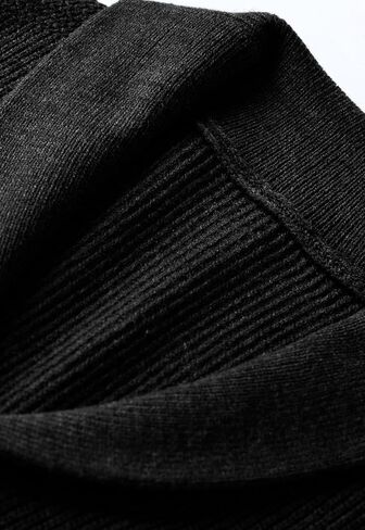 Men's Shawl Collar Cardigan Sweater Button Slim fit Wired Knitted Merino Wool Sweater in Kuwait