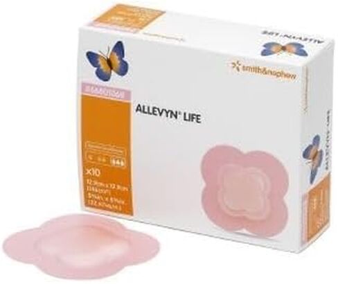 Smith+Nephew ALLEVYN Life Wound Dressing, 4"in X 4"in Box of 10 in Kuwait