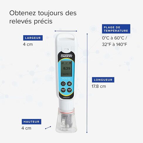 Oakton AO-35634-15 Oakton pHTestr 50 جهاز قياس درجة الحموضة للجيب، سلسلة Premium 50 in Kuwait