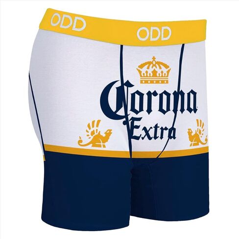 Odd Sox ، Corona Extra Beer Parchandise ، Men's Fun Boxer Leight Intond ، Large in Saudi Arabia
