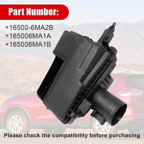 FZJDSD Engine Air Filter Filter Cleaner Box Housing متوافق مع Nissan Rogue Sport 2.0L 2017-2022 ، Air Cleaner Cleaner Box Assembly Reply 16500-6MA2B 165006MA1A 165006MA1B in Saudi Arabia
