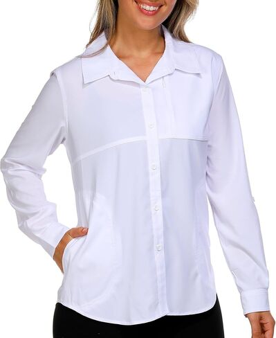 Reel Legends Womens Performance Mariner Long Sleeve Top in Saudi Arabia