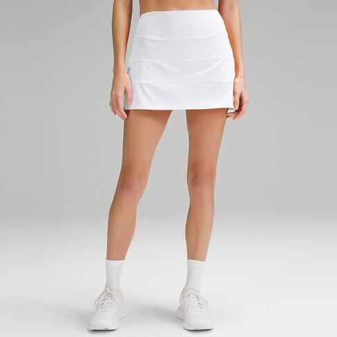 Tennis Skirts for Women with Zipper Pockets High Waisted Pleated Athletic Golf Skort Built-in Shorts Pickleball Workout in Saudi Arabia