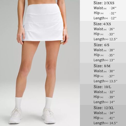 Tennis Skirts for Women with Zipper Pockets High Waisted Pleated Athletic Golf Skort Built-in Shorts Pickleball Workout in Saudi Arabia