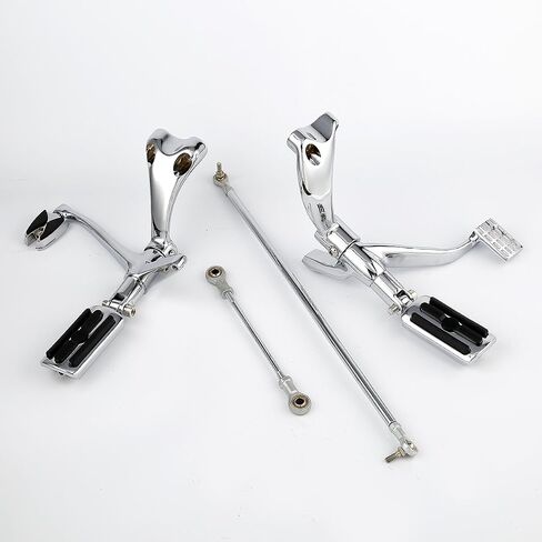 XMT-MOTO Forward Control Foot Pegs Levers Linkage For Harley Sportster 1200 883 in Saudi Arabia