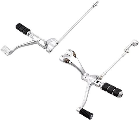 متوافق مع Harley XL883 XL1200 عناصر التحكم الأمامية PEG LEAVERS KIT (Black) 2014-2022 in Saudi Arabia